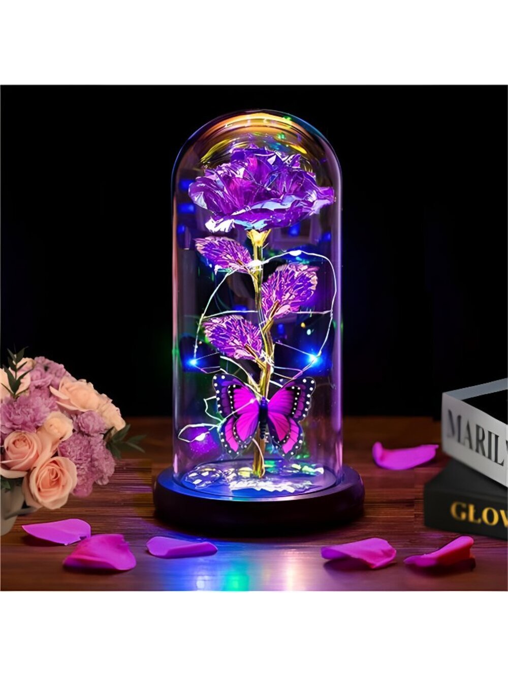 Valentines Day Gifts for Her,Valentines Day Rose Flowers Gifts for Mom